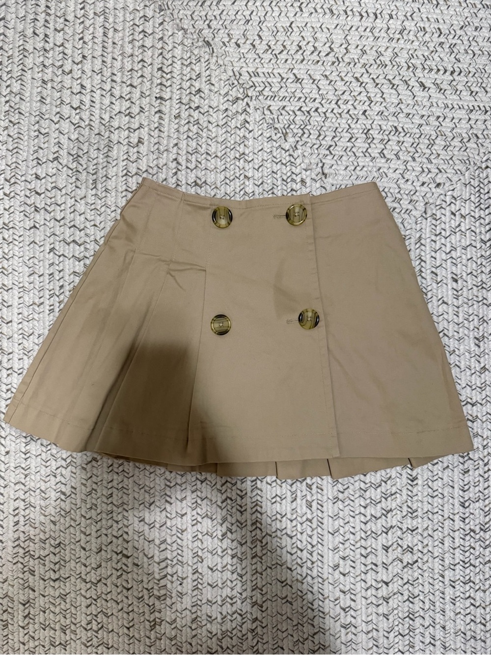 NWT Anthropologie Maeve Reworked Pleated Mini Skirt - Picture 6 of 10